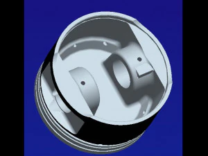 harley piston 1449cui 3D Print Model