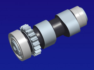 harley camshaft1- 1449cui Model do druku 3D