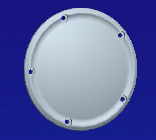 harley clutch cover 1449cui 3Dプリントモデル .c4d .max .obj .3ds .fbx .stl .blend 
