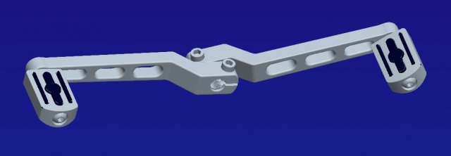 harley gear lever billet alu Modelo de impresión 3D .c4d .max .obj .3ds .fbx .stl .blend