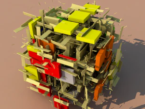 cubo de rubik Modelo de Impressão 3D