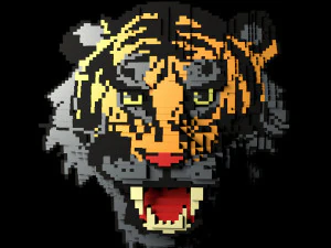 the tiger family 3D Model