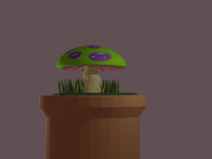 mushroom Modelo 3D