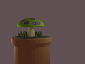 mushroom 3D Modell