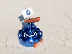 goblet ship 3D Model