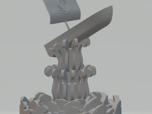 goblet ship 3D Model