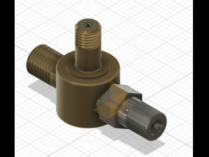 threaded connection according to drawing 3D Model