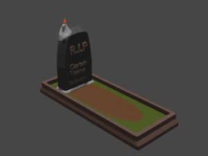 timos grave 3D 模型