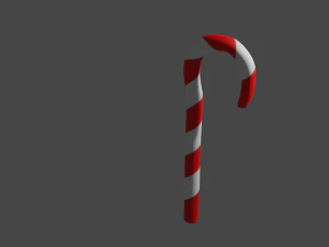 pirulito de natal Modelo 3D