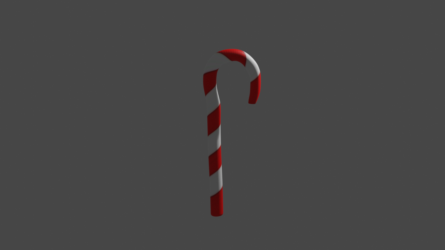 christmas candy cane 3D Model in Sweets 3DExport