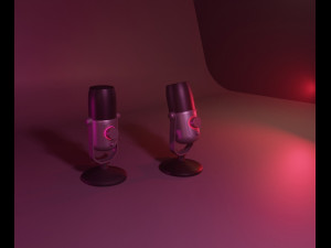 Microphone Thronmax 3D Model