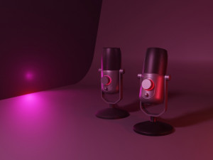Microphone Thronmax 3D Model
