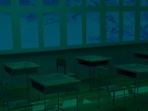 Class Room 3D Model