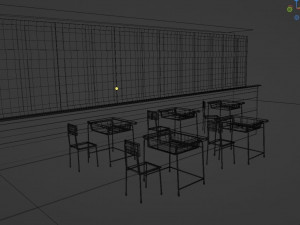 Class Room 3D Модель