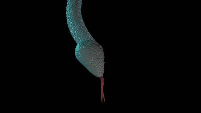 snake 3D 모델 .c4d .max .obj .3ds .fbx .stl .blend 