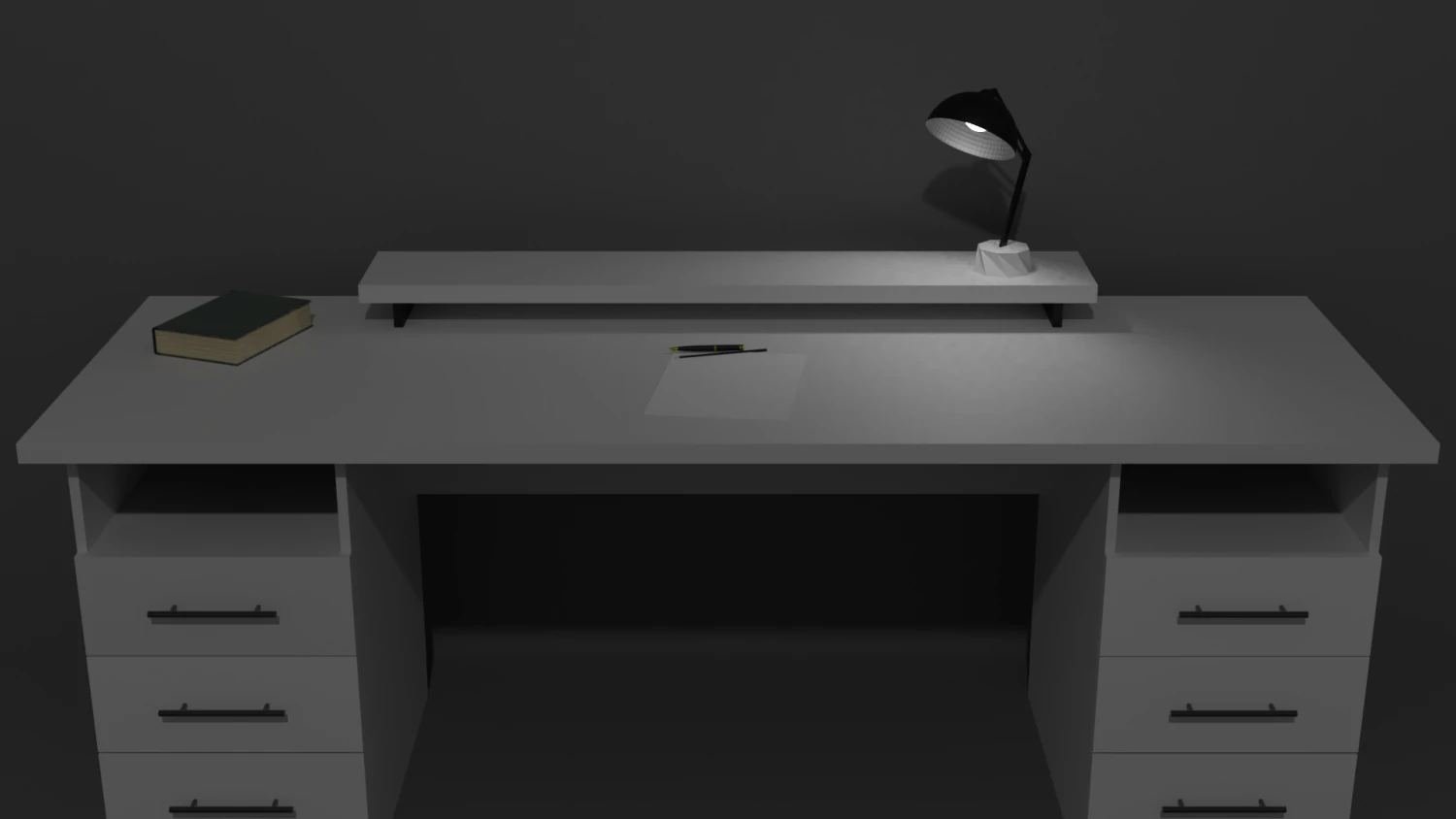 mesa Modelo 3D .c4d .max .obj .3ds .fbx .stl .blend