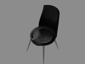 kitchen table and chairs 3D 모델