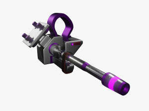 21 simple sci-fi ship 3D Model