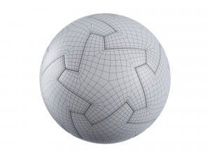 Puma Soccer Ball laliga 1 Modelo 3D