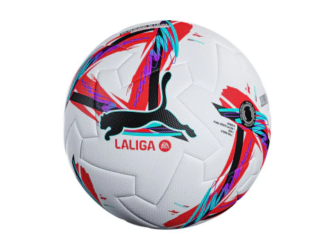 Puma la liga 1 Pallone da calcio 24-25 Modello 3D