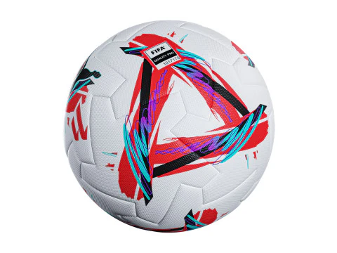 Puma la liga 1 Pallone da calcio 24-25 Modello 3D