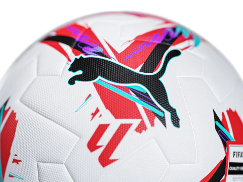 Puma la liga 1 Pallone da calcio 24-25 Modello 3D