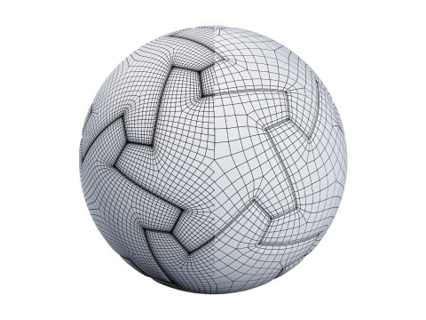 Puma la liga 1 Soccer Ball 24-25 Modèle 3D