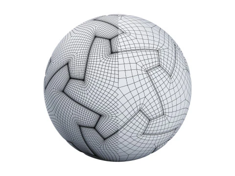 Puma la liga 1 Pallone da calcio 24-25 Modello 3D