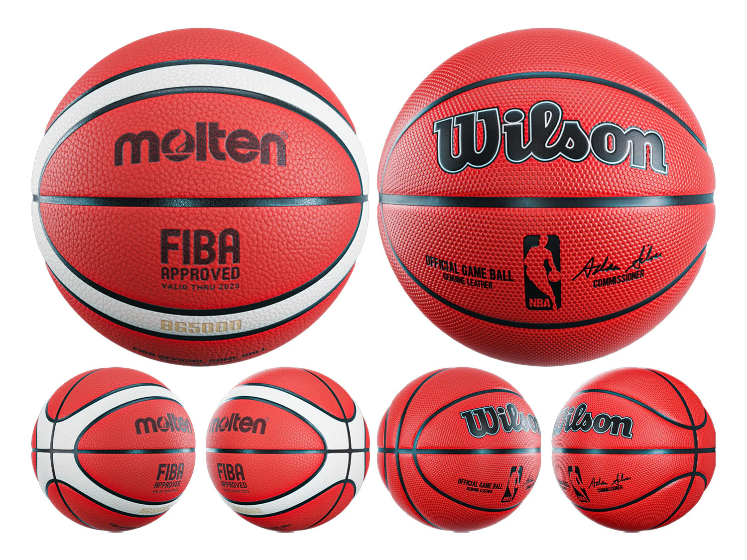 Basket Molten e Wilson Modello 3D .c4d .max .obj .3ds .fbx .stl .blend