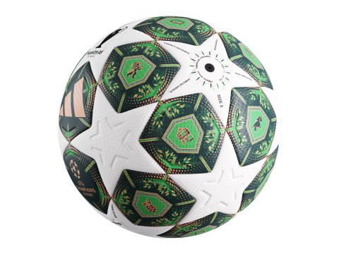 UEFA Champions League Final 2025 Match Ball Modelo 3D