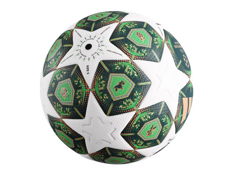 UEFA Champions League Final 2025 Match Ball 3D Model