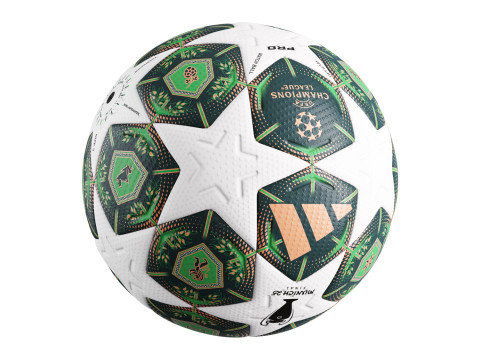 UEFA Champions League Final 2025 Match Ball Modelo 3D