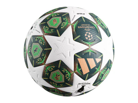 UEFA Champions League Final 2025 Match Ball 3D Model