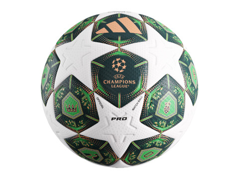 UEFA Champions League Final 2025 Match Ball Modelo 3D