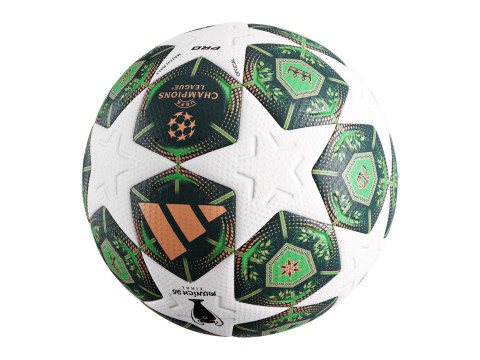 UEFA Champions League Final 2025 Match Ball Modelo 3D