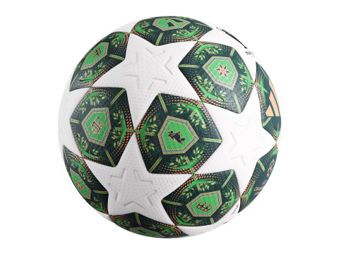 UEFA Champions League Final 2025 Match Ball Modelo 3D