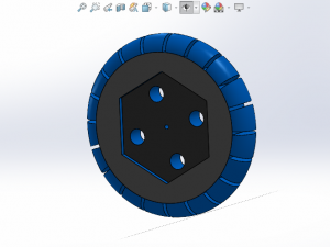 3d printable toy wheel model 3D 프린트 모델