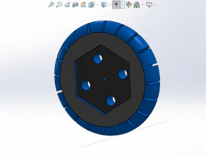 3d printable toy wheel model 3D Print Model