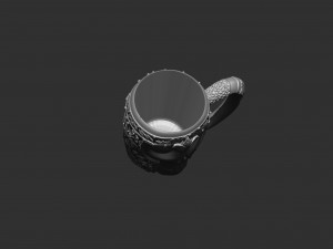 MUG SKULL 3D Print Model