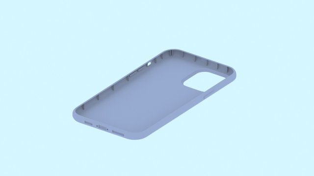 case for iphone 13 pro max 3D 프린트 모델 .c4d .max .obj .3ds .fbx .stl .blend