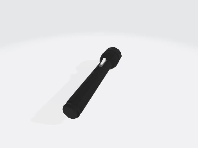 flashlight 3D Model .c4d .max .obj .3ds .fbx .stl .blend 