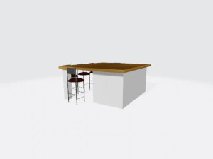 tavolo da cucina Modello 3D