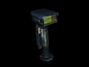 cyberpunk infoterminal Modelo 3D