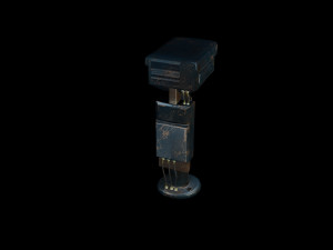 cyberpunk infoterminal Modelo 3D