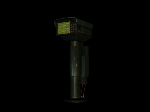 cyberpunk infoterminal Modelo 3D
