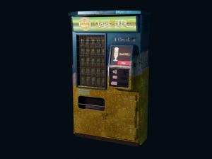 cyberpunk vending machine Modelo 3D