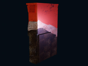 cyberpunk vending machine Modelo 3D