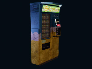 cyberpunk vending machine Modelo 3D