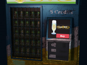 cyberpunk vending machine Modelo 3D