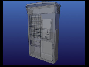 cyberpunk vending machine Modelo 3D
